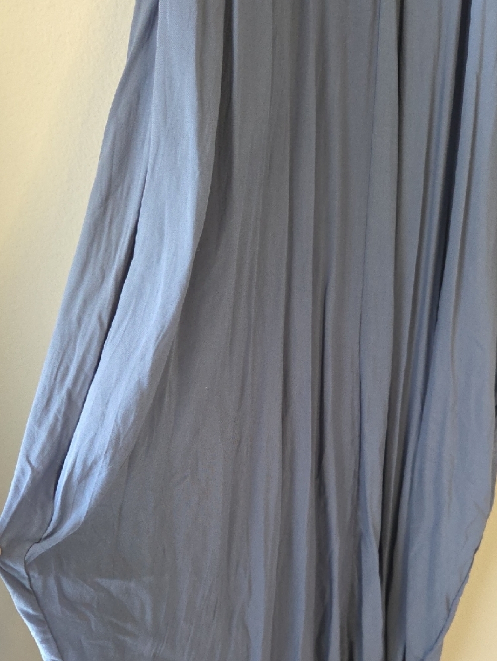 Elan Slate Blue Maxi Slip Dress with V-Neck Sz M NEW - Picture 4 of 11